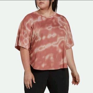 Adidas 11 Honore Training Tee Plus Sz 2X Tie Dye Short Sleeve Shirt Top